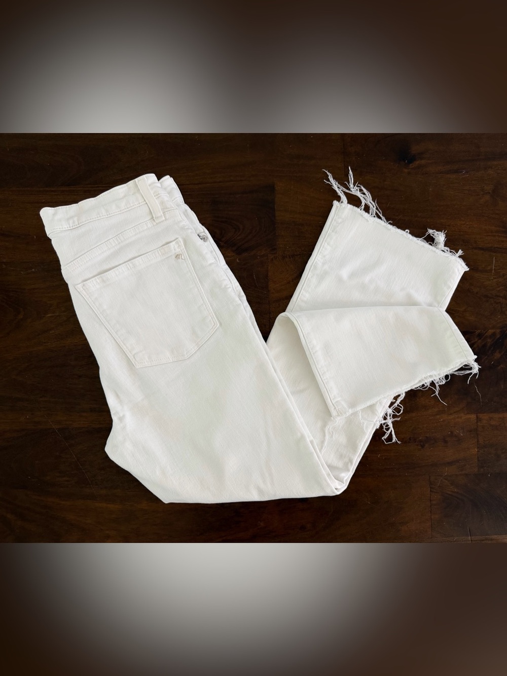 Madewell CALI DEMI BOOT Cropped Jeans  •  Size 29